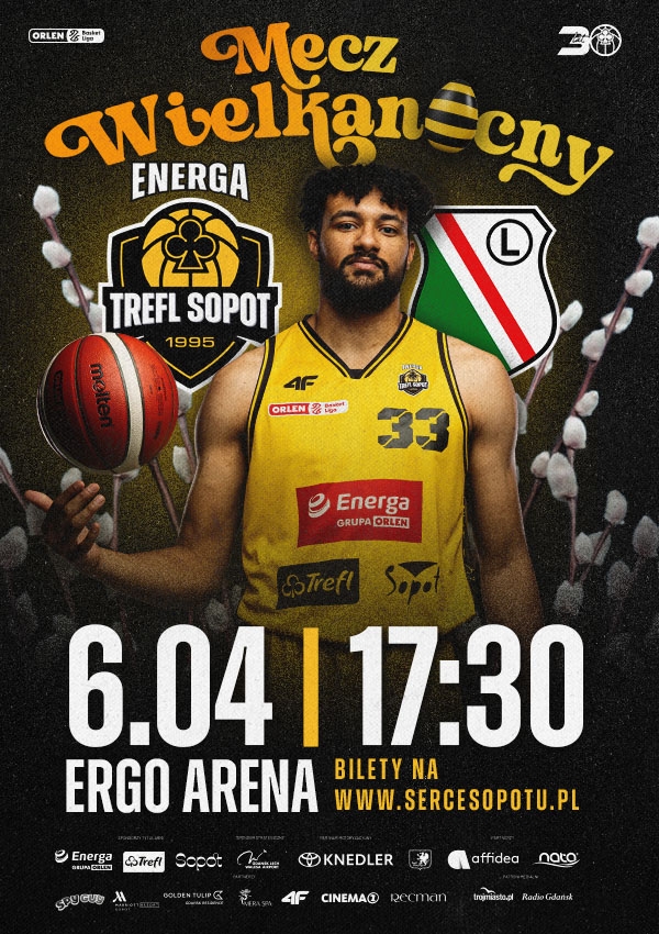 Bilety Energa Trefl Sopot vs Legia Warszawa