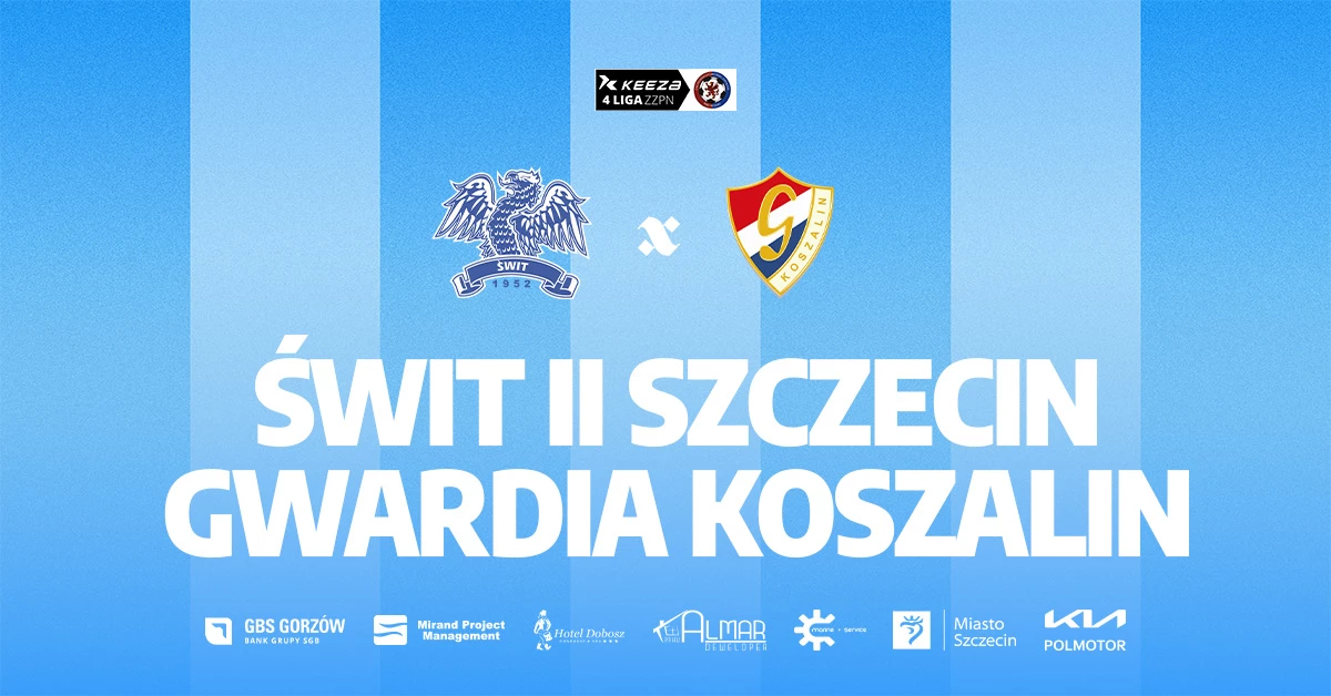Świt II Szczecin vs Gwardia Koszalin