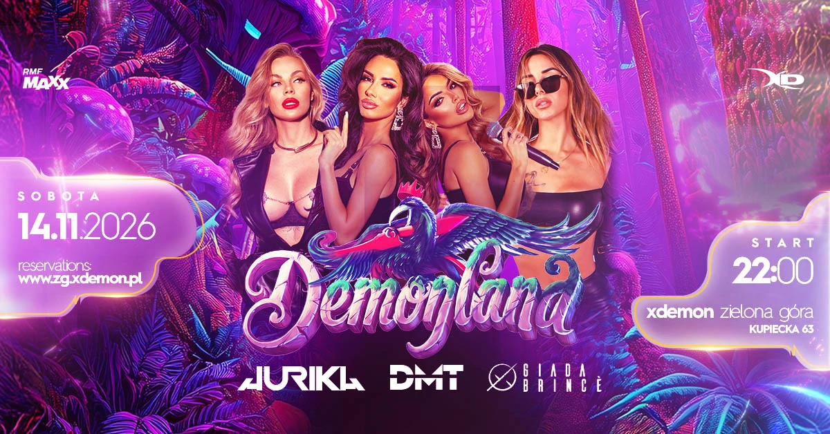 DEMONLAND - GIRLS ON FIRE! vol.3 | X-Demon Zielona Góra
