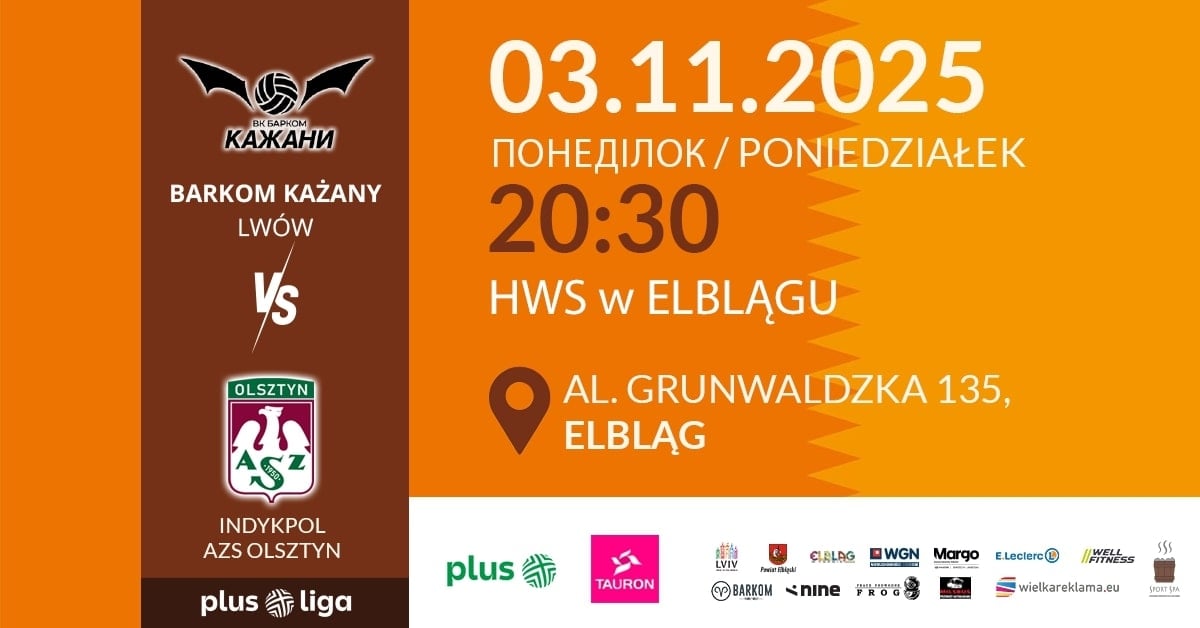 Barkom Każany Lwów vs Indykpol AZS Olsztyn