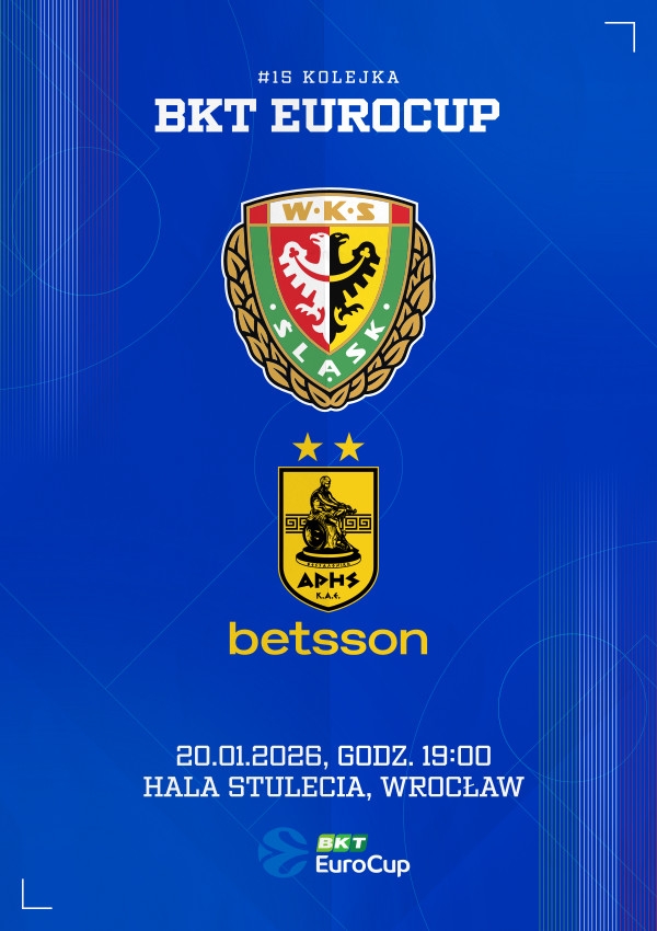 Bilety WKS Śląsk Wrocław vs Aris Thessaloniki Betsson