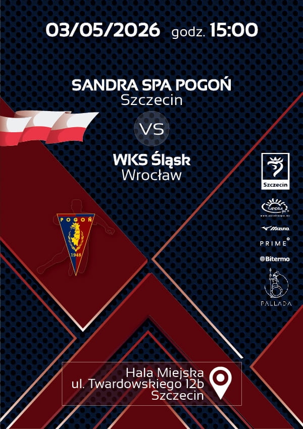 Bilety Sandra Spa Pogoń Szczecin vs WKS Śląsk Wrocław