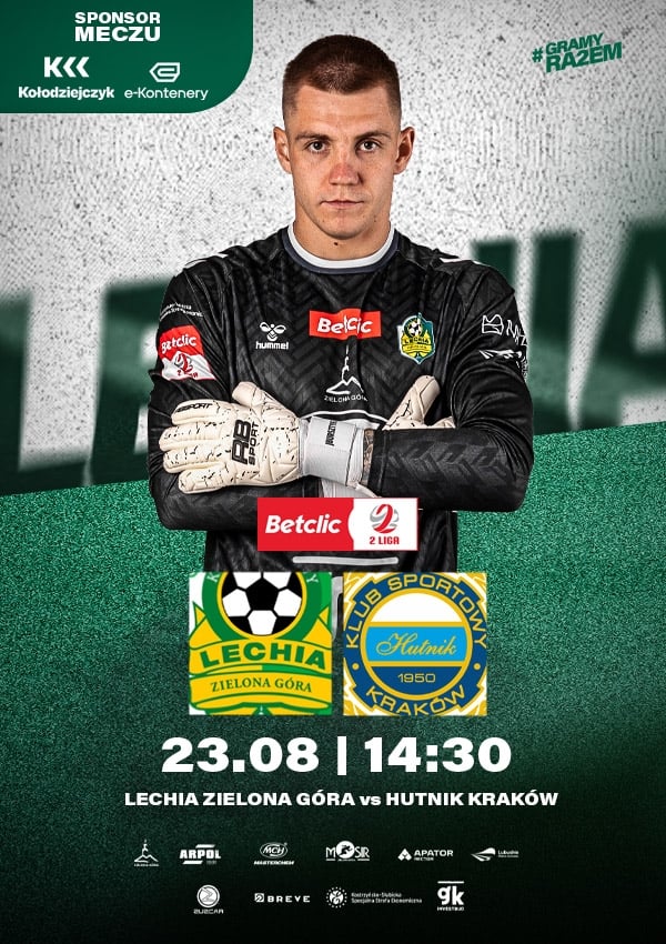 Bilety KS Lechia Zielona Góra vs KS Hutnik Kraków
