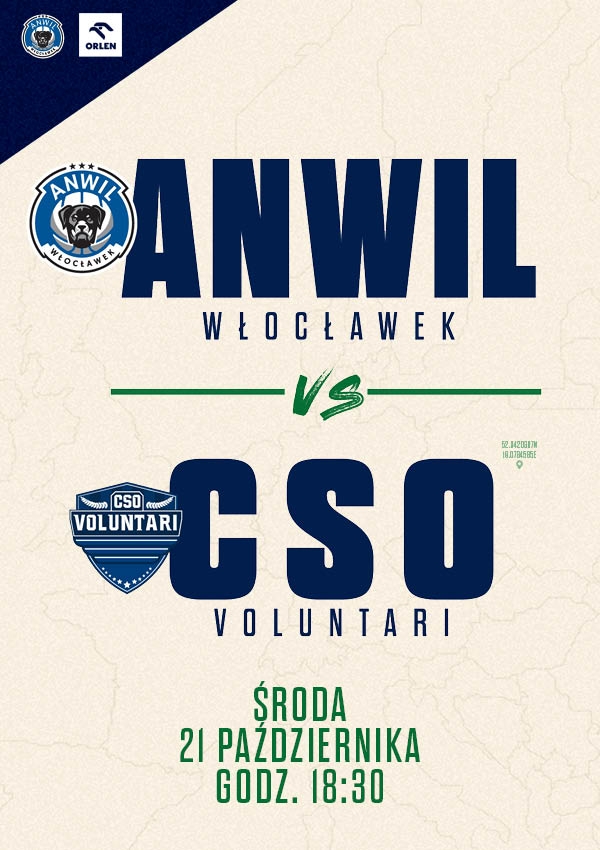 Bilety Anwil Włocławek vs CSO Voluntari