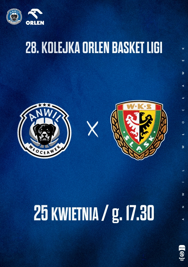 Bilety Anwil Włocławek vs WKS Śląsk Wrocław