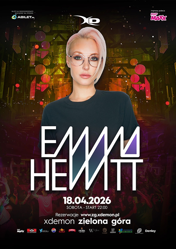 Bilety Emma Hewitt - Waiting | X-Demon Zielona Góra