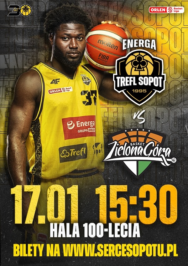 Bilety Energa Trefl Sopot vs Zastal Zielona Góra