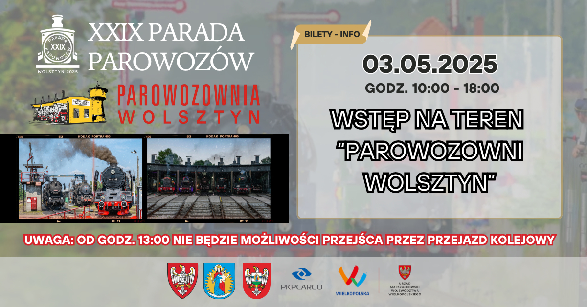 XXIX Parada Parowozów w Wolsztynie!