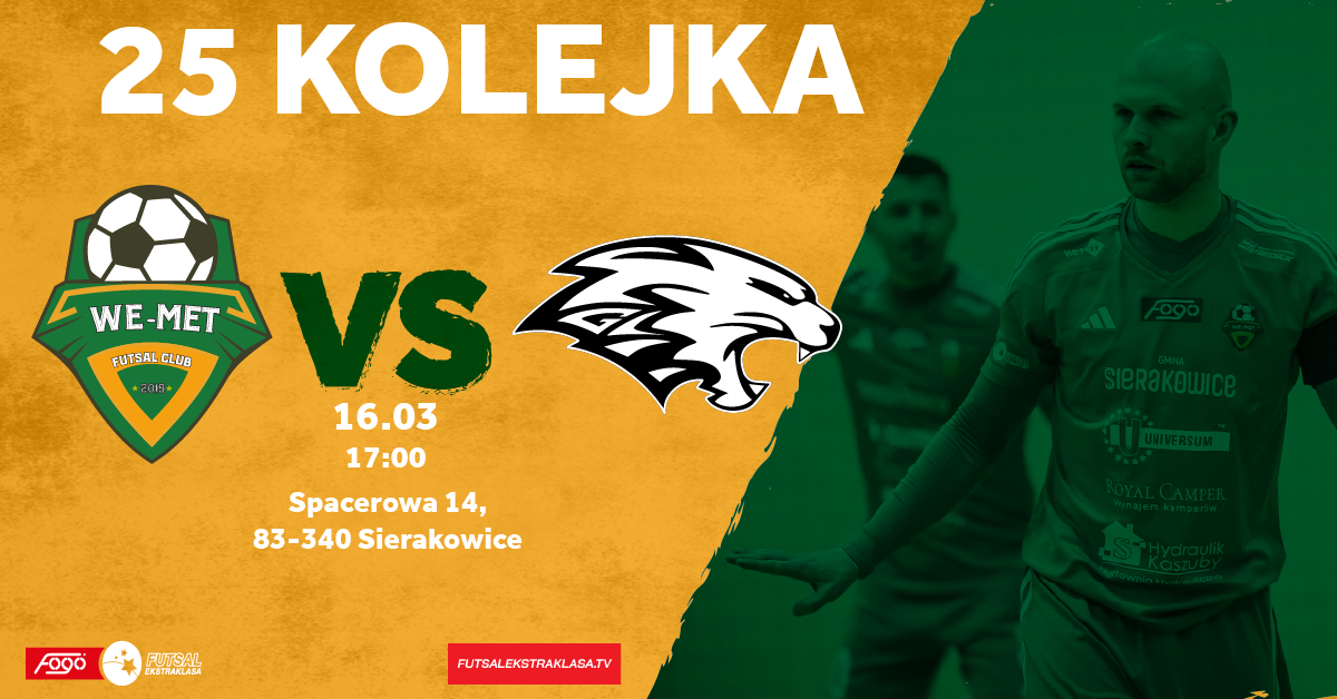 We-Met Futsal Club Kamienica Królewska vs Dreman Exlabesa Opole Komprachcice