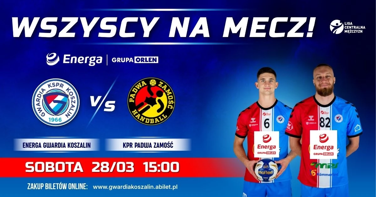 ENERGA Gwardia Koszalin vs KPR Padwa Zamość