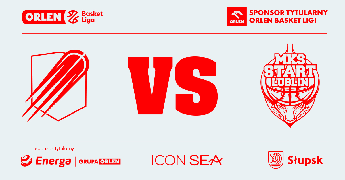 Energa Icon Sea Czarni Słupsk vs PGE Start Lublin