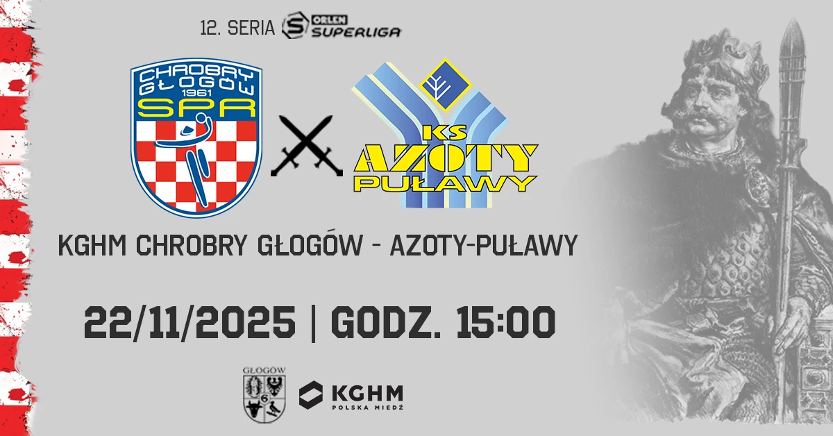 KGHM Chrobry Głogów vs Azoty-Puławy