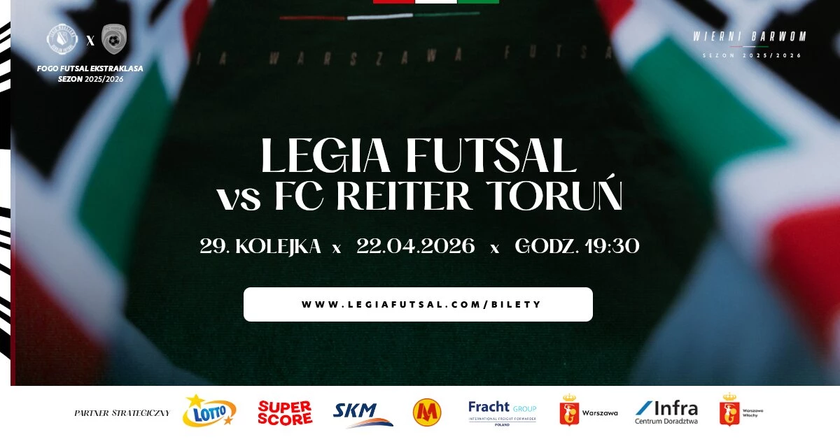 Legia Warszawa Futsal vs FC Reiter Toruń
