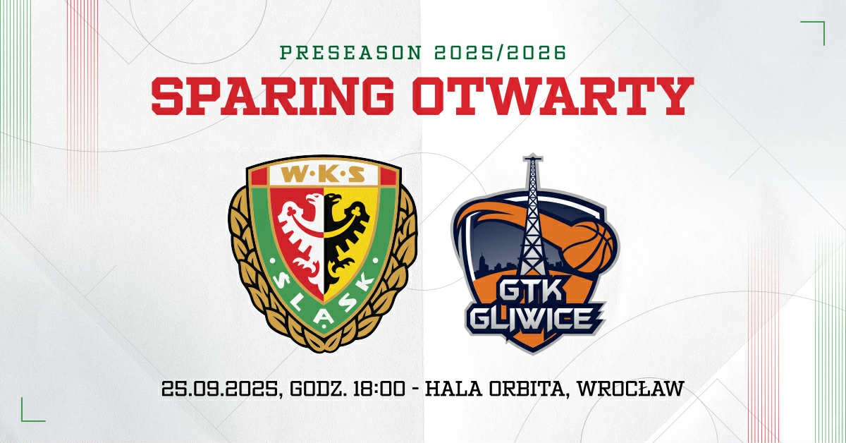 Sparing: WKS Śląsk Wrocław vs GTK Gliwice
