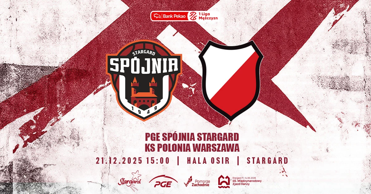 PGE Spójnia Stargard vs KS Polonia Warszawa