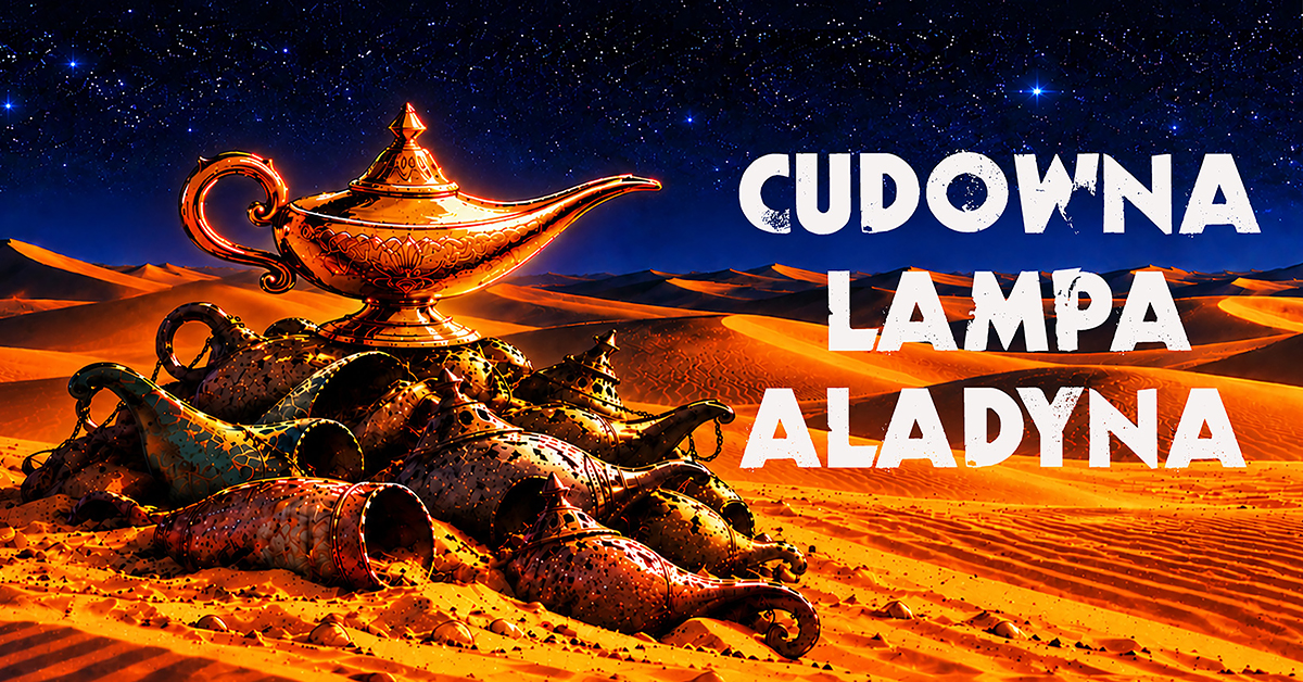 CUDOWNA LAMPA ALADYNA - PREMIERA