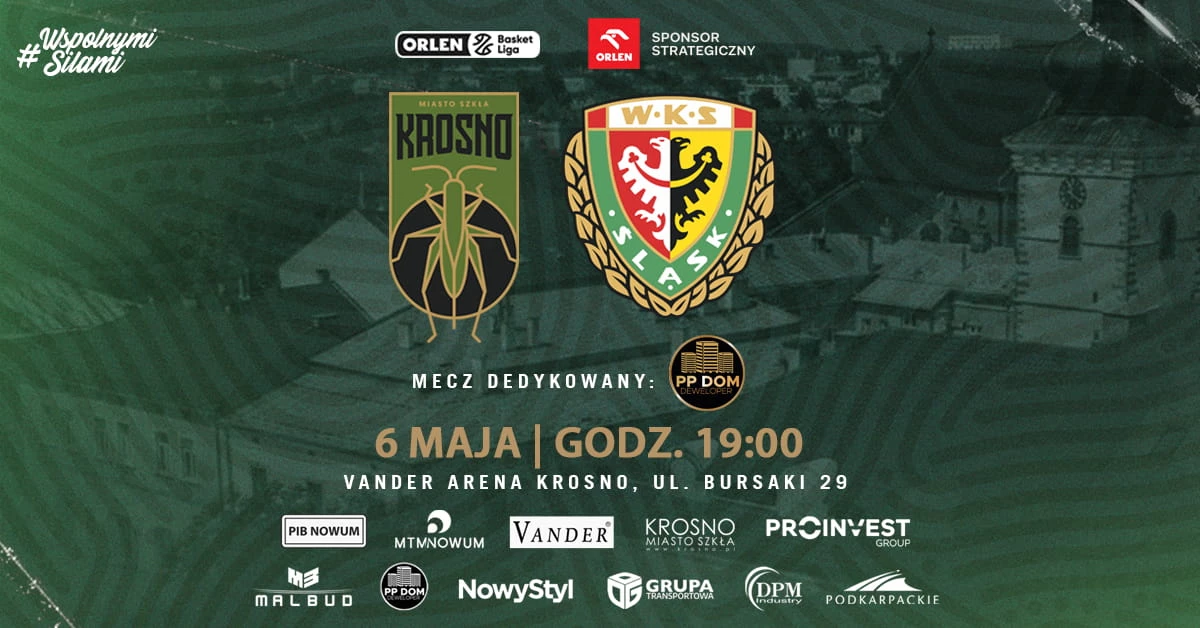 Miasto Szkła Krosno vs WKS Śląsk Wrocław
