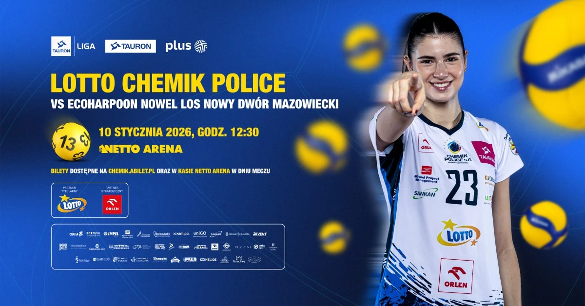 Lotto Chemik Police vs Ecoharpoon Nowel Los Nowy Dwór Mazowiecki
