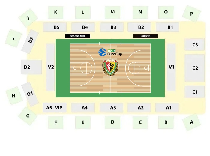 WKS Śląsk Wrocław vs Napoli Basketball